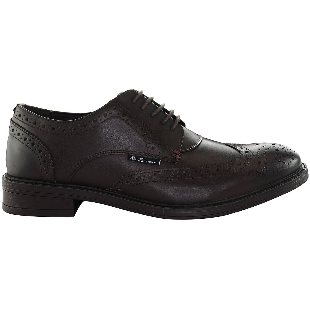 Ben Sherman Patrick Mens Brown Shoes