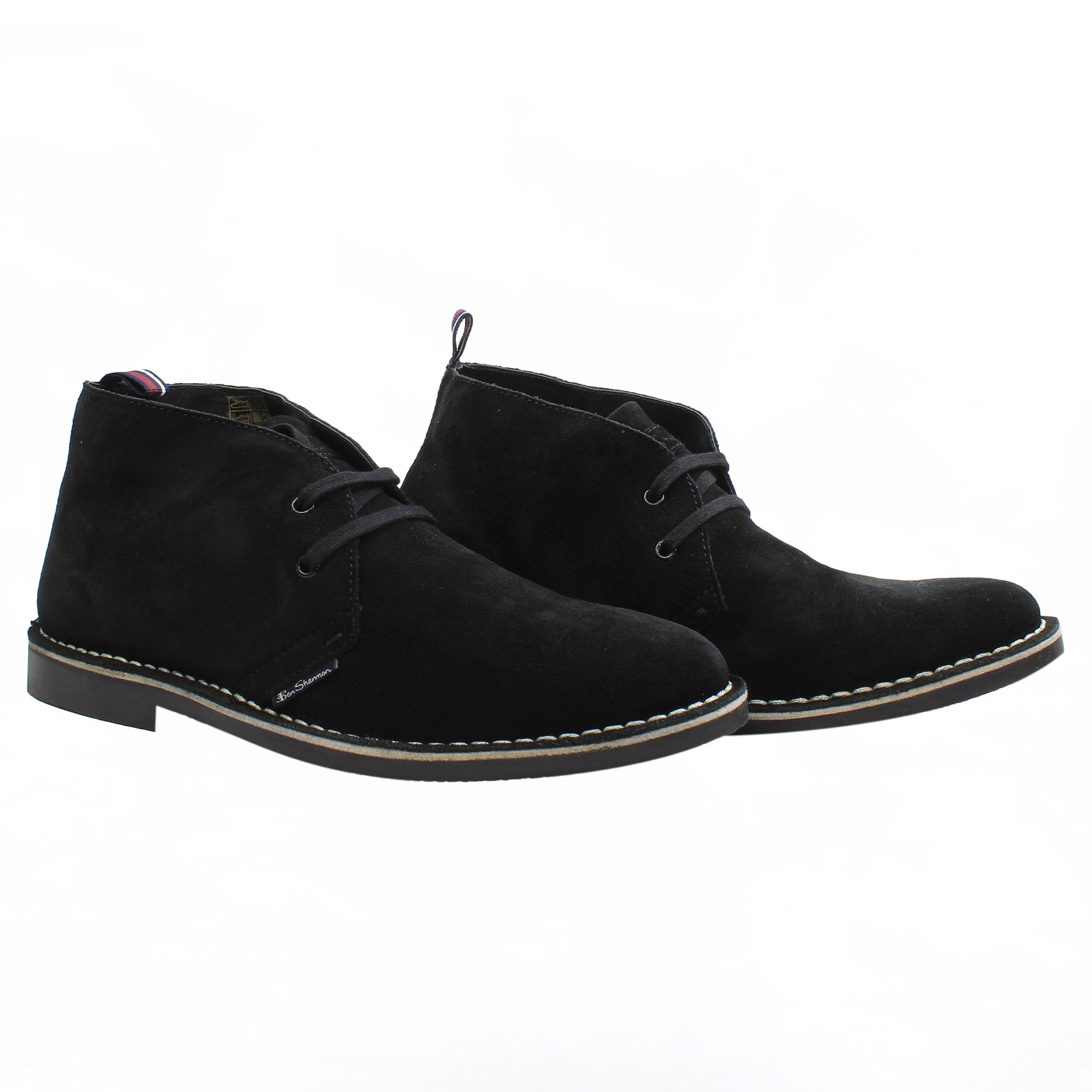 Ben Sherman Hunt Mens Black Shoes NO BOX