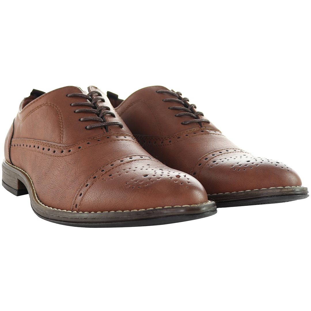 Ben Sherman Oxted Mens Brown Oxford Shoes