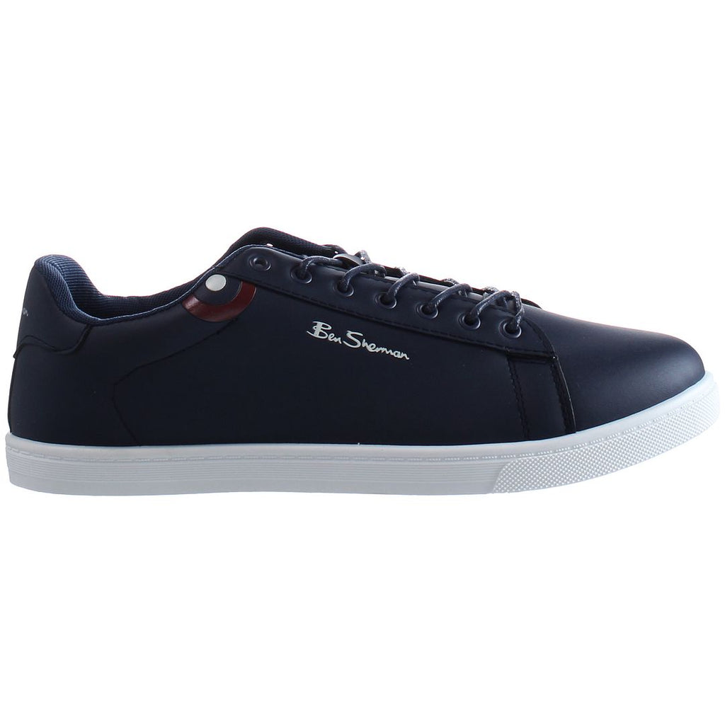 Ground Navy Blue Trainers