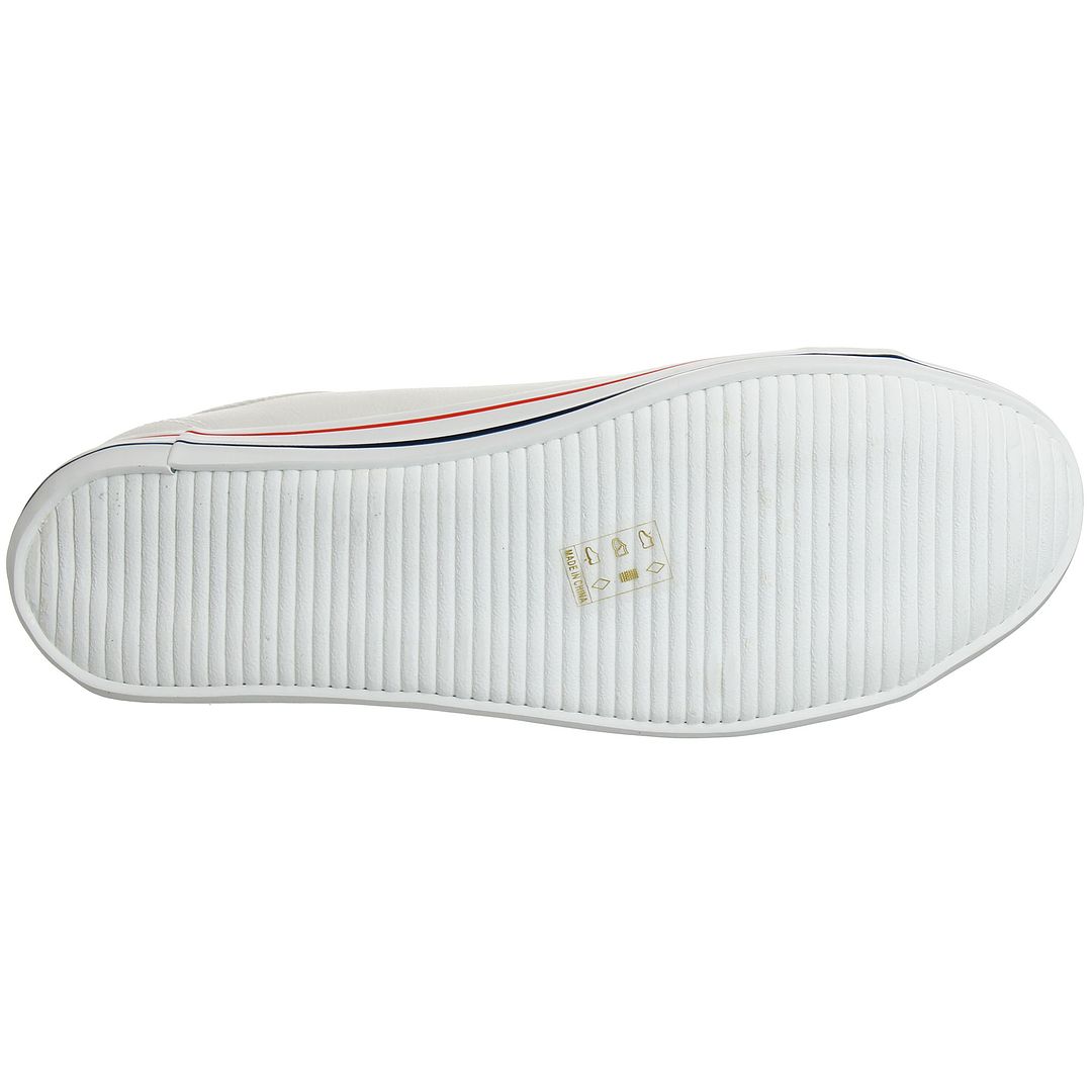 Ben Sherman Lowell Mens White Plimsolls