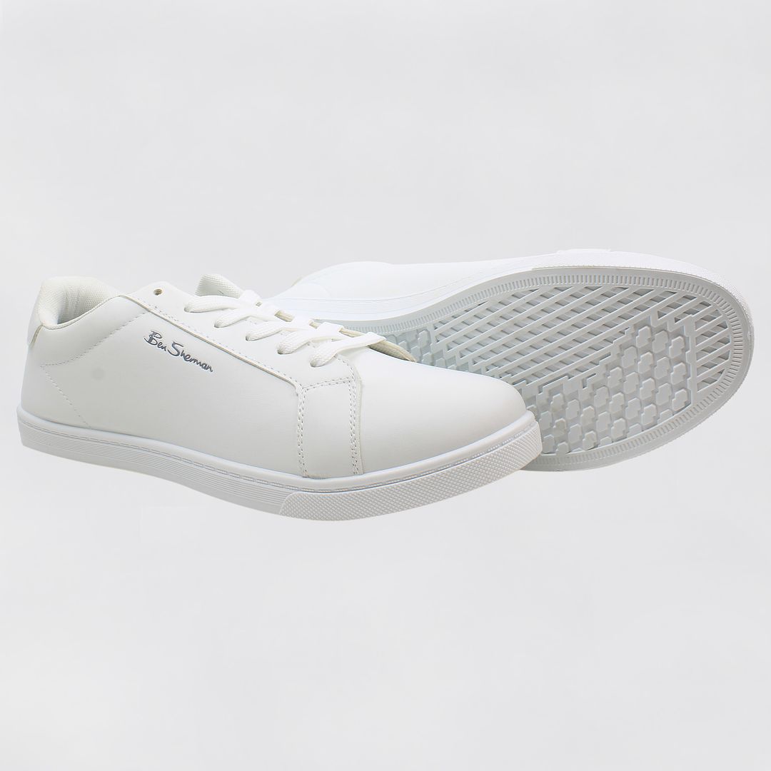 Ben Sherman Gino Mens White Trainers NO BOX