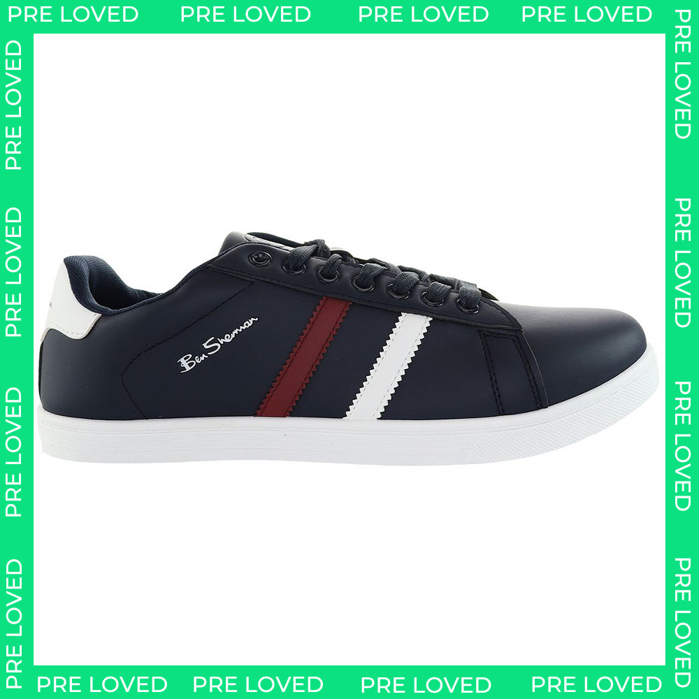 Ben Sherman Gerson Mens Navy Trainers NO BOX