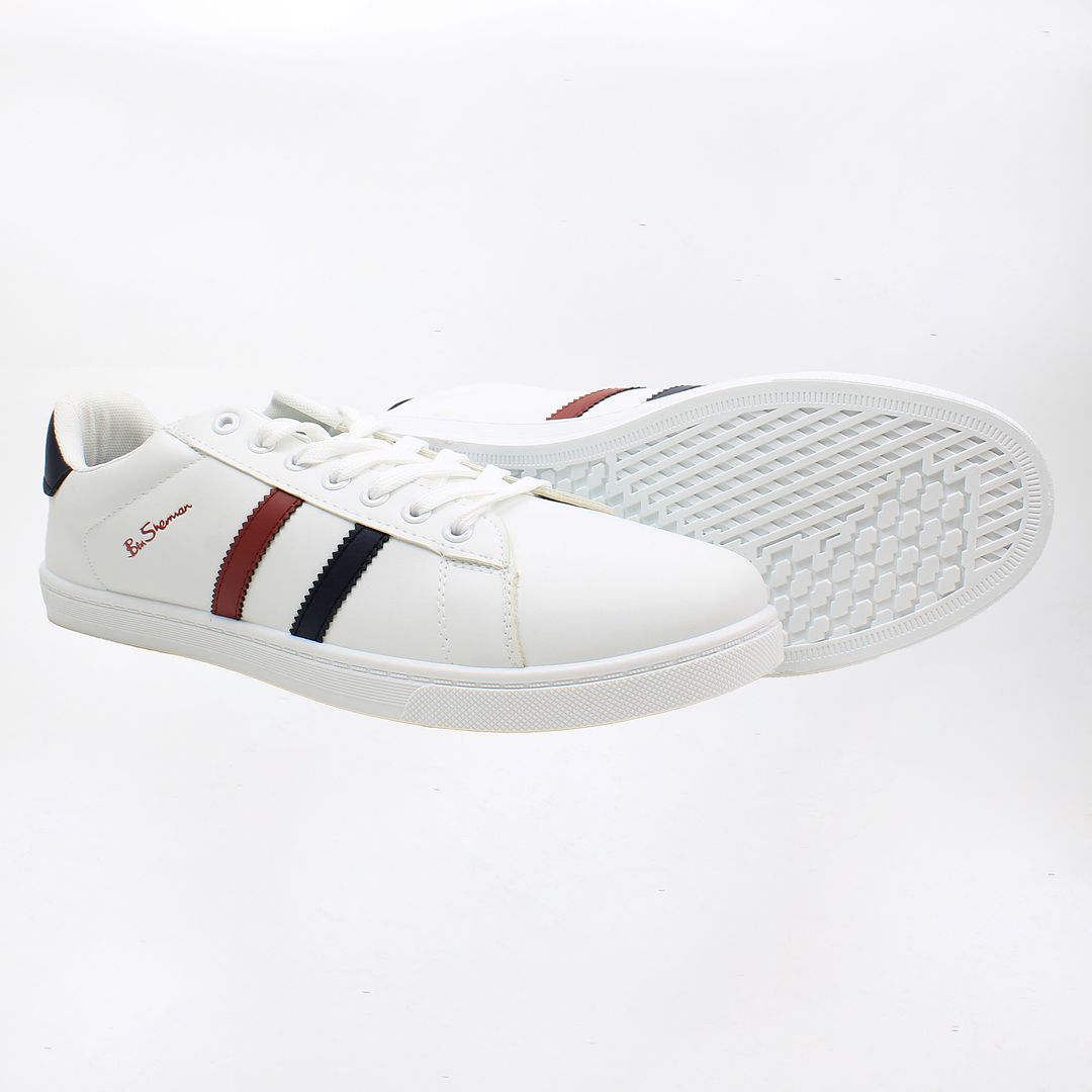 Ben Sherman Gerson Mens White Trainers NO BOX