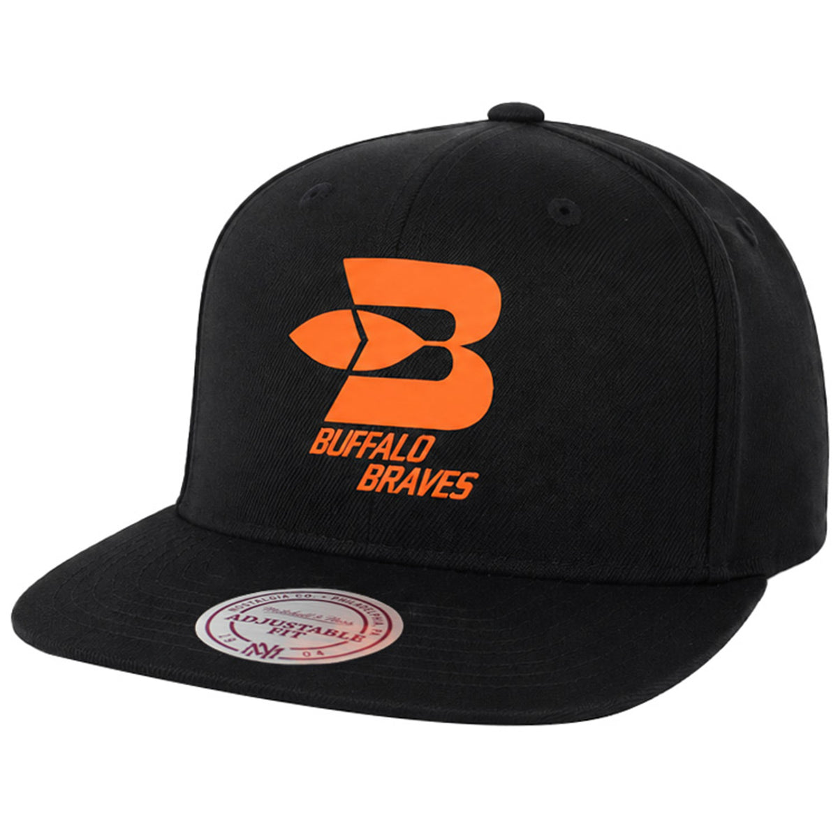 Mitchell & Ness NBA Buffalo Braves Raised Perimeter Black Cap