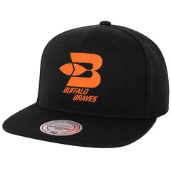Mitchell & Ness NBA Buffalo Braves Raised Perimeter Black Cap
