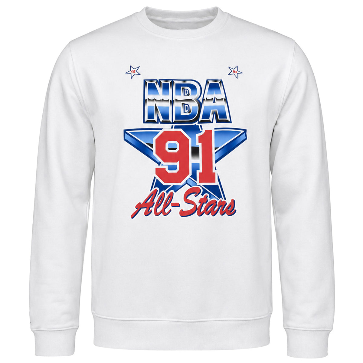 Mitchell & Ness NBA All Star 91 Mens White Sweater