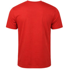 Mitchell & Ness Script Tacked Mens Red T-Shirt