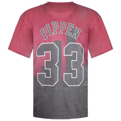 Mitchell & Ness Chicago Bulls Scottie Pippen Mens Red T-Shirt