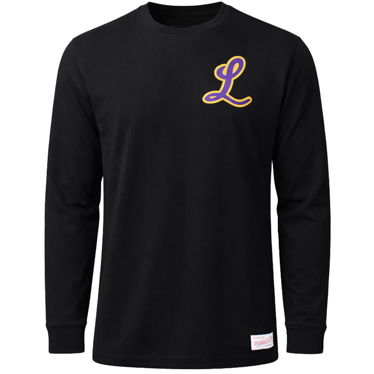 Mitchell & Ness NBA Los Angeles Lakers First Letter Mens Black Top