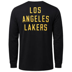 Mitchell & Ness NBA Los Angeles Lakers First Letter Mens Black Top