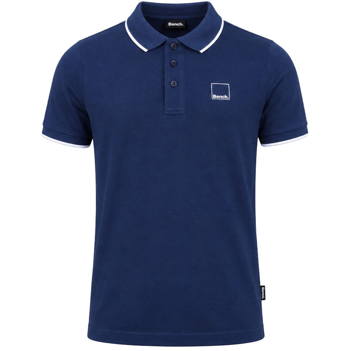 Bench Mata Mens Navy Polo Shirt