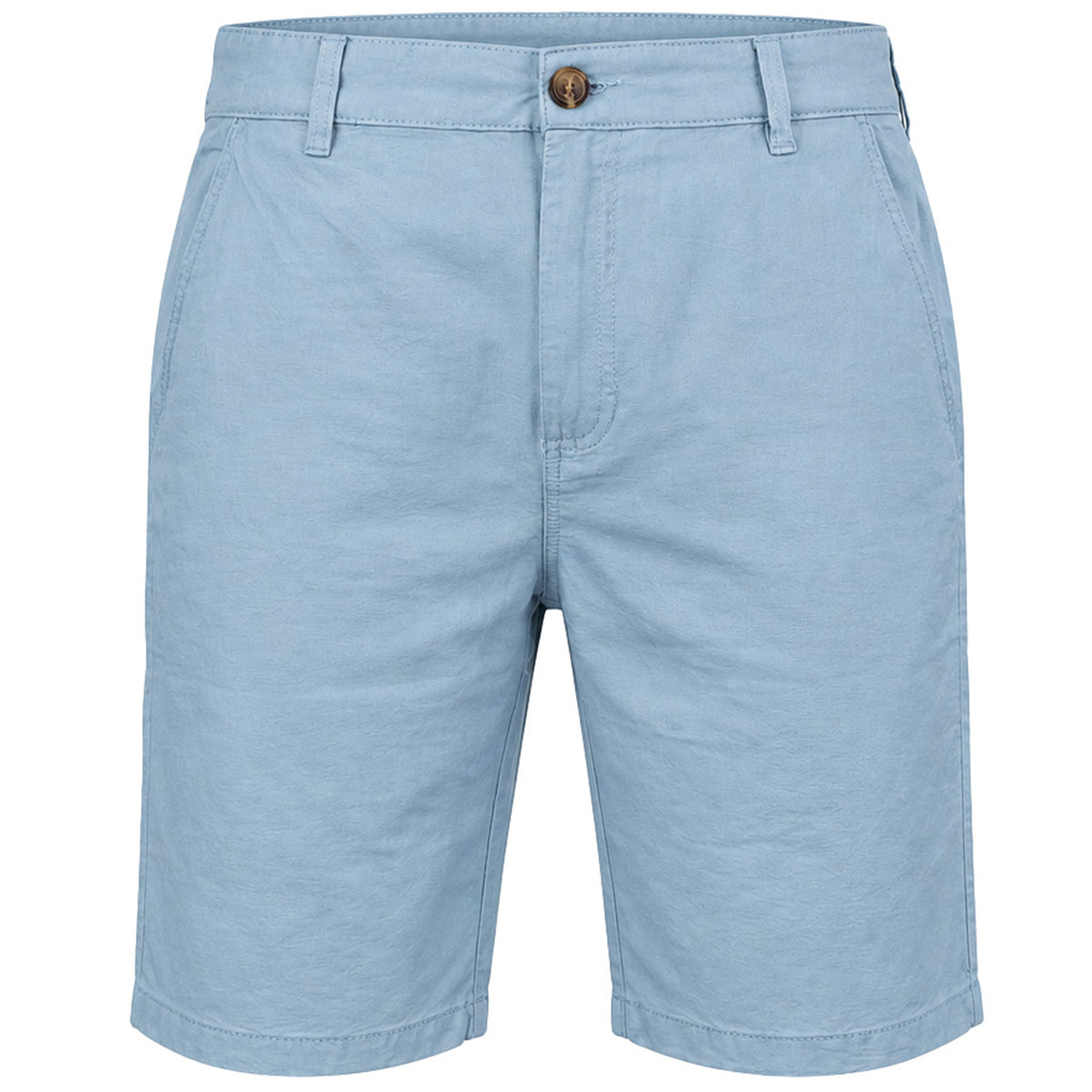 Bench Obmar Mens Light Blue Chino Shorts