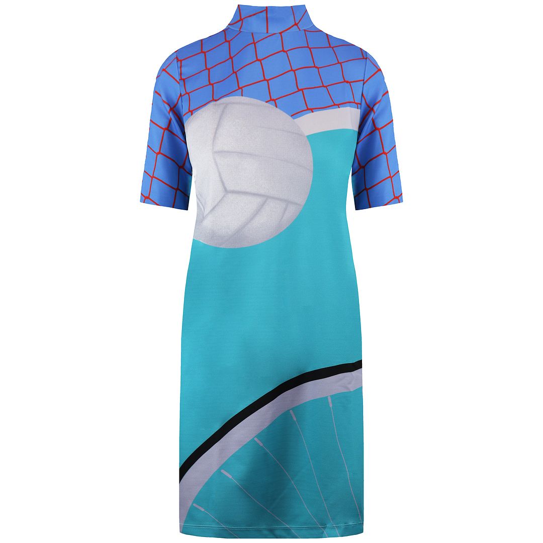 Adidas Collective Memories Womens Blue T-Shirt Dress