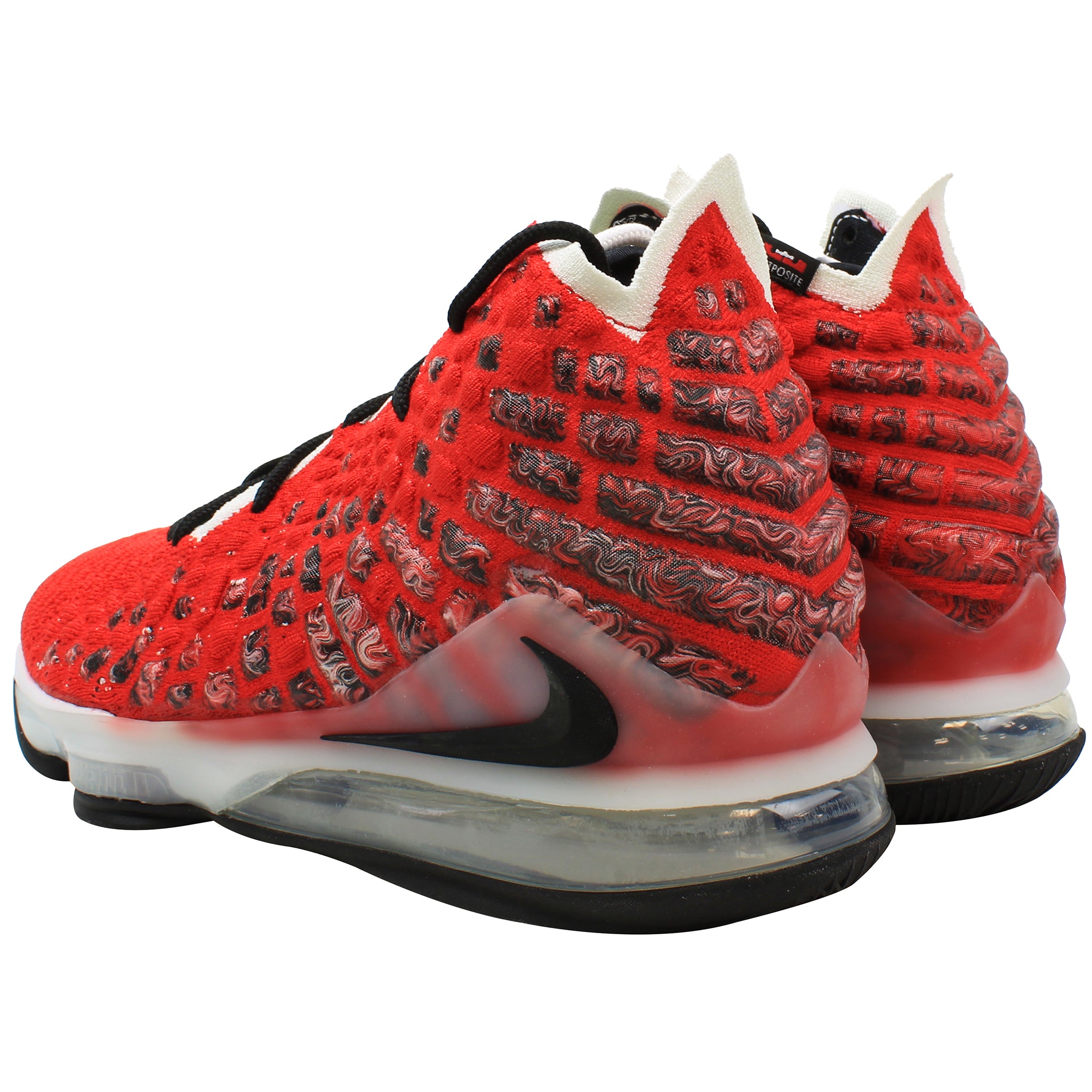 Nike Lebron XVII Mens Red Trainers