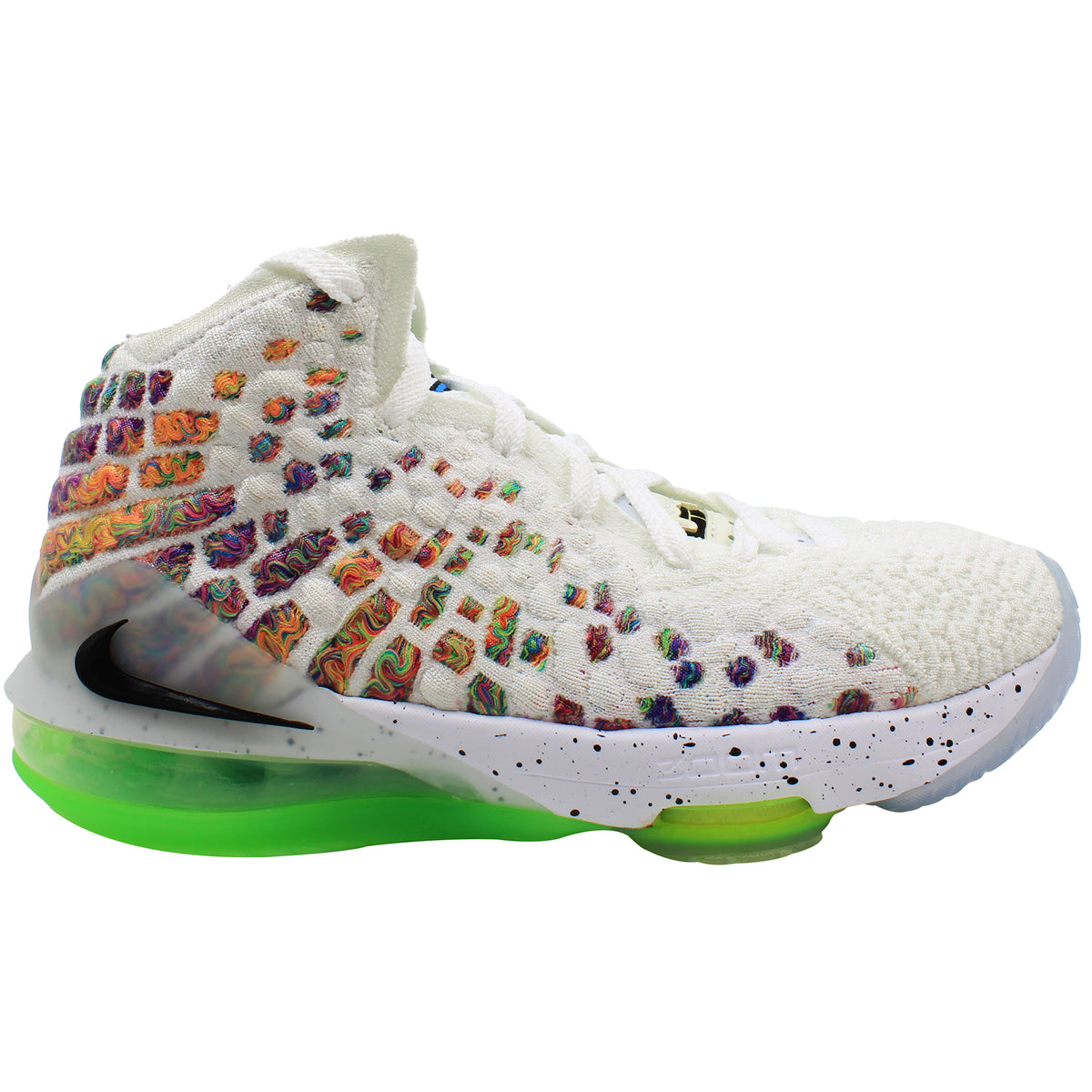 Nike Lebron XVII Kids White Trainers