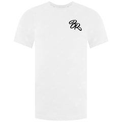 Born Rich Skript Mens White T-Shirt