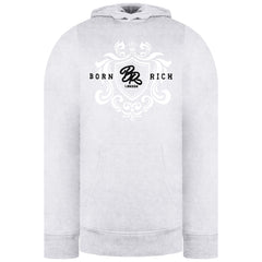 Born Rich Jairo Mens Light Grey Hoodie