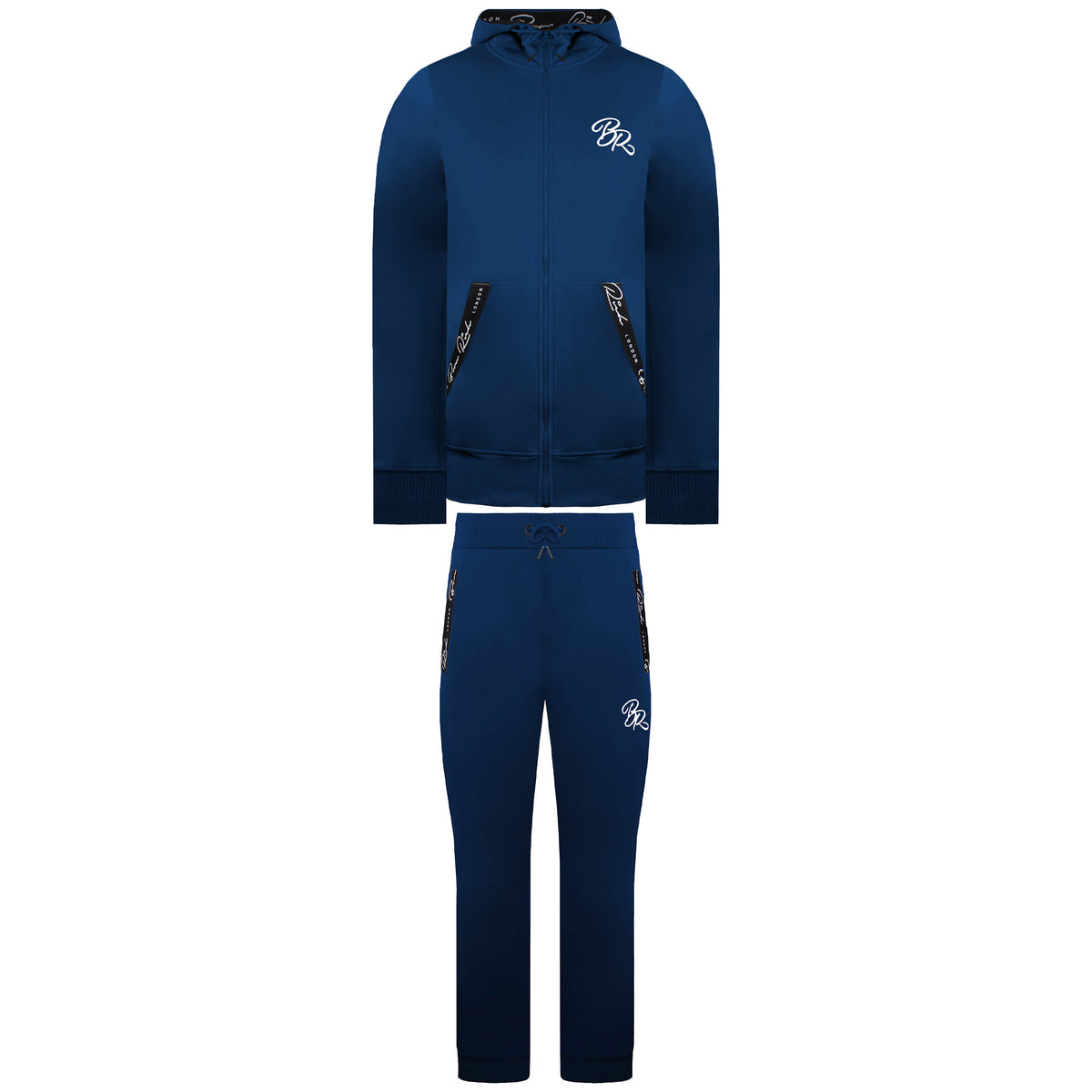 Born Rich Foletti Mens Blue Tracksuit