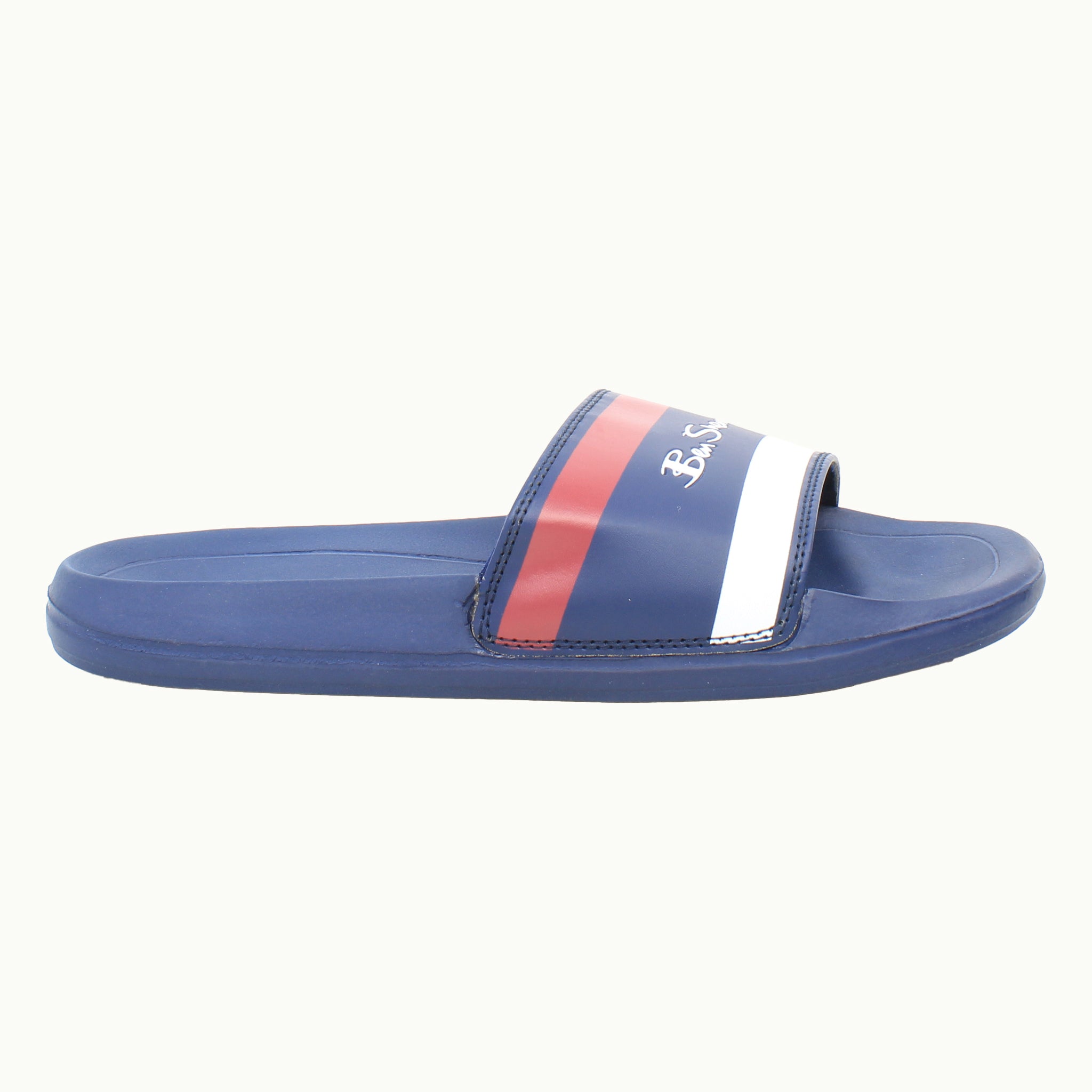 Ben Sherman Sidney Mens Blue Sliders NO BOX