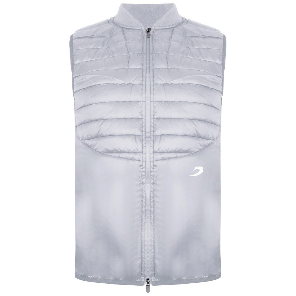 BoxRaw Nelson Mens Light Grey Gilet