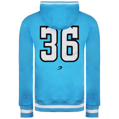 BoxRaw 36 by Teddy Mens Baby Blue Hoodie