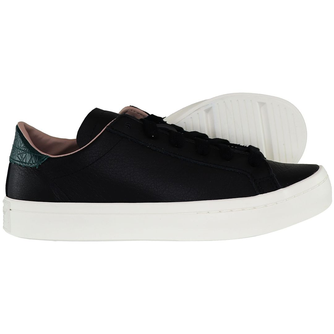 Adidas Court Vantage Womens Black Trainers