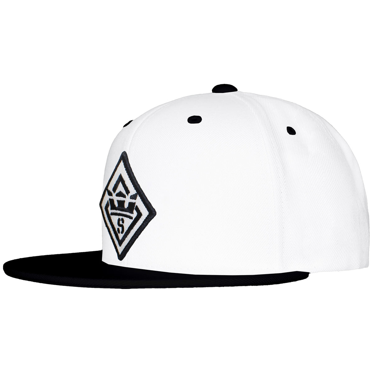 Supra Trucker Script White/Black Cap