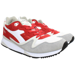 Diadora V7000 Nyl II Mens Red/White Trainers