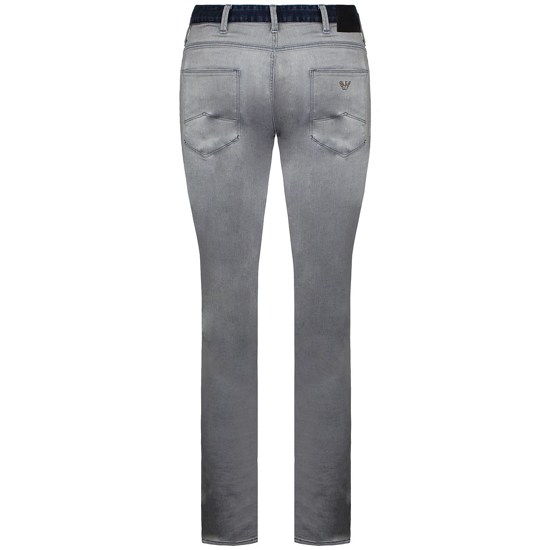 Armani Jeans J83 Boyfriend Fit Mens Grey Jeans