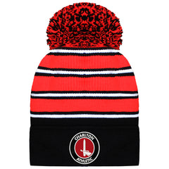 Castore Charlton Athletic Mens Red/Black Beanie