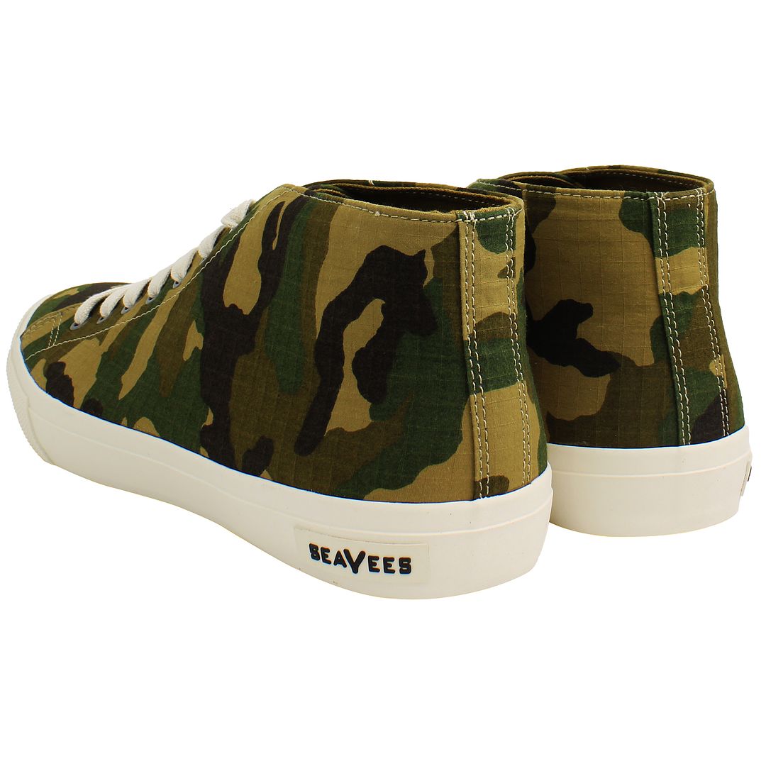 Seavees California Special Ripstop Mens Green Shoes