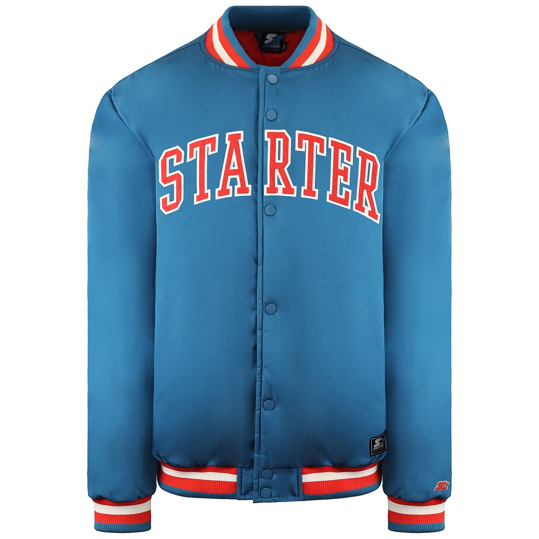 Starter Winfred Mens Teal Bomber Jacket