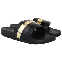 Cruyff Aqua Copa BCN Womens Black Sliders