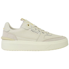 Cruyff Endorsed Tennis Mens Beige Trainers