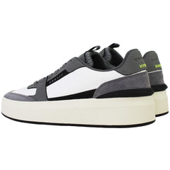 Cruyff Endorsed Tennis Mens White/Grey Trainers