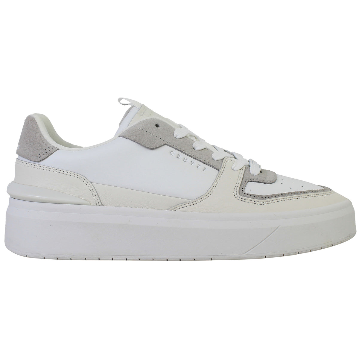 Cruyff Surefire Tennis Mens White Trainers