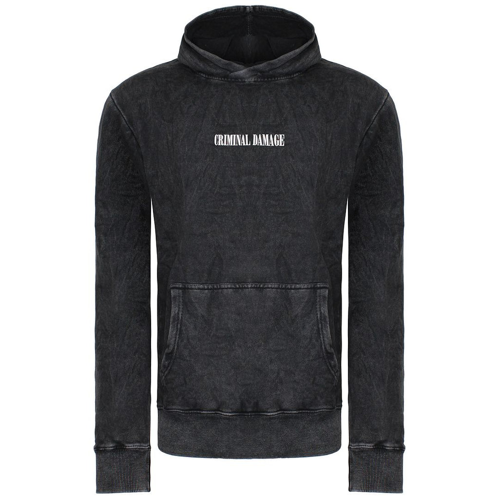 Criminal Damage Carpe Diem Mens Black Hoodie