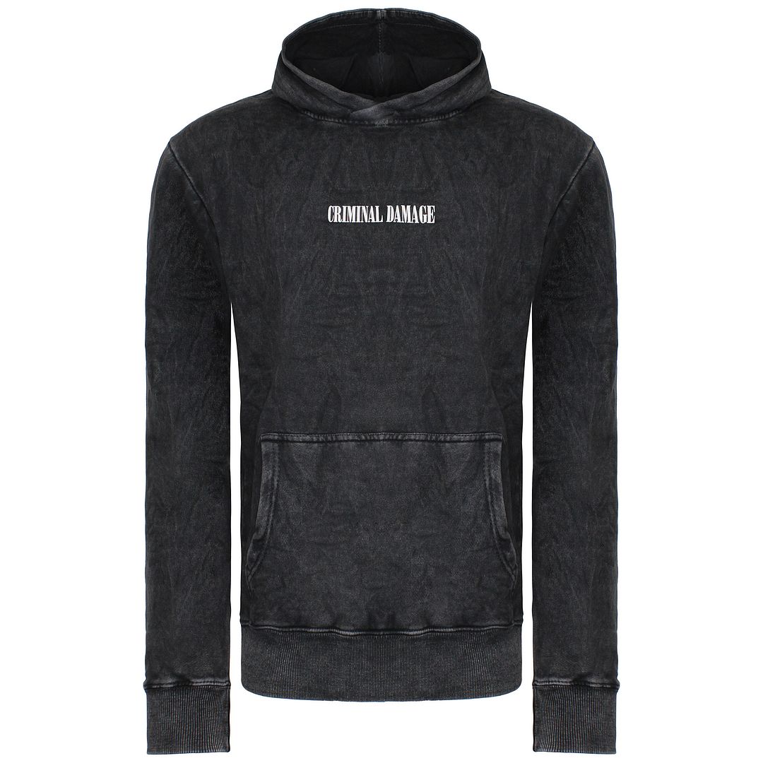 Criminal Damage Carpe Diem Mens Black Hoodie