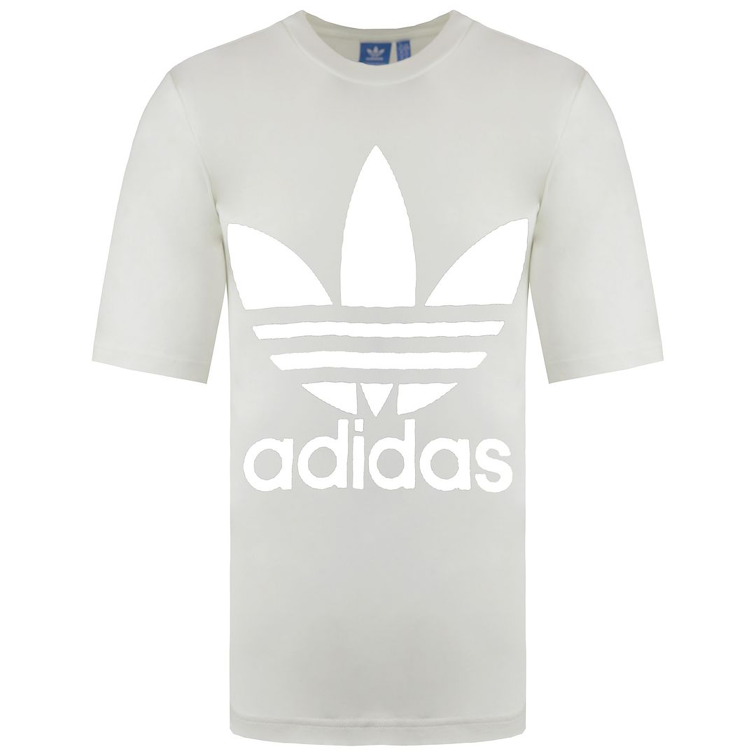 Adidas AC Boxy Mens Off White T-Shirt