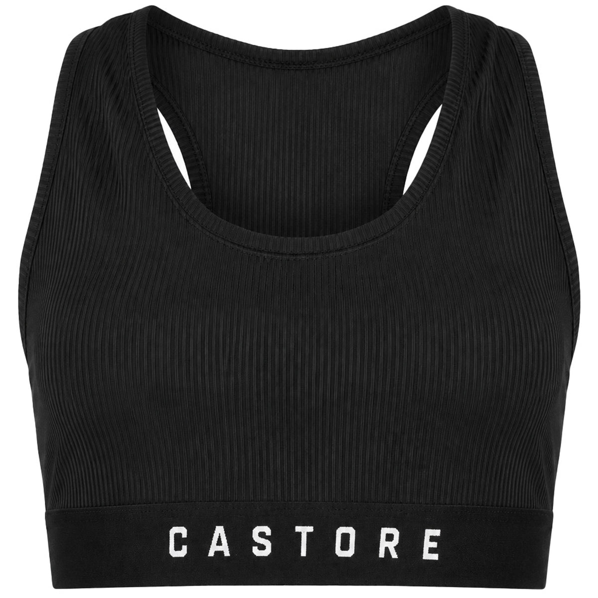 Castore Logo Womens Black Sports Bra