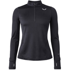 Castore Half Zip Womens Black Top