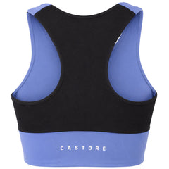 Castore Aeromesh Longline Crop Womens Blue Sports Bra