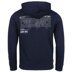 Crosshatch Bellmant Mens Navy Hoodie