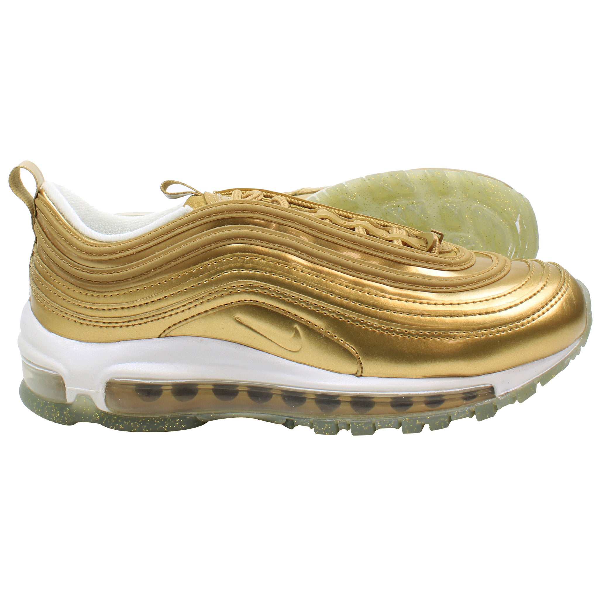 Nike Air Max 97 QS Womens Gold Trainers