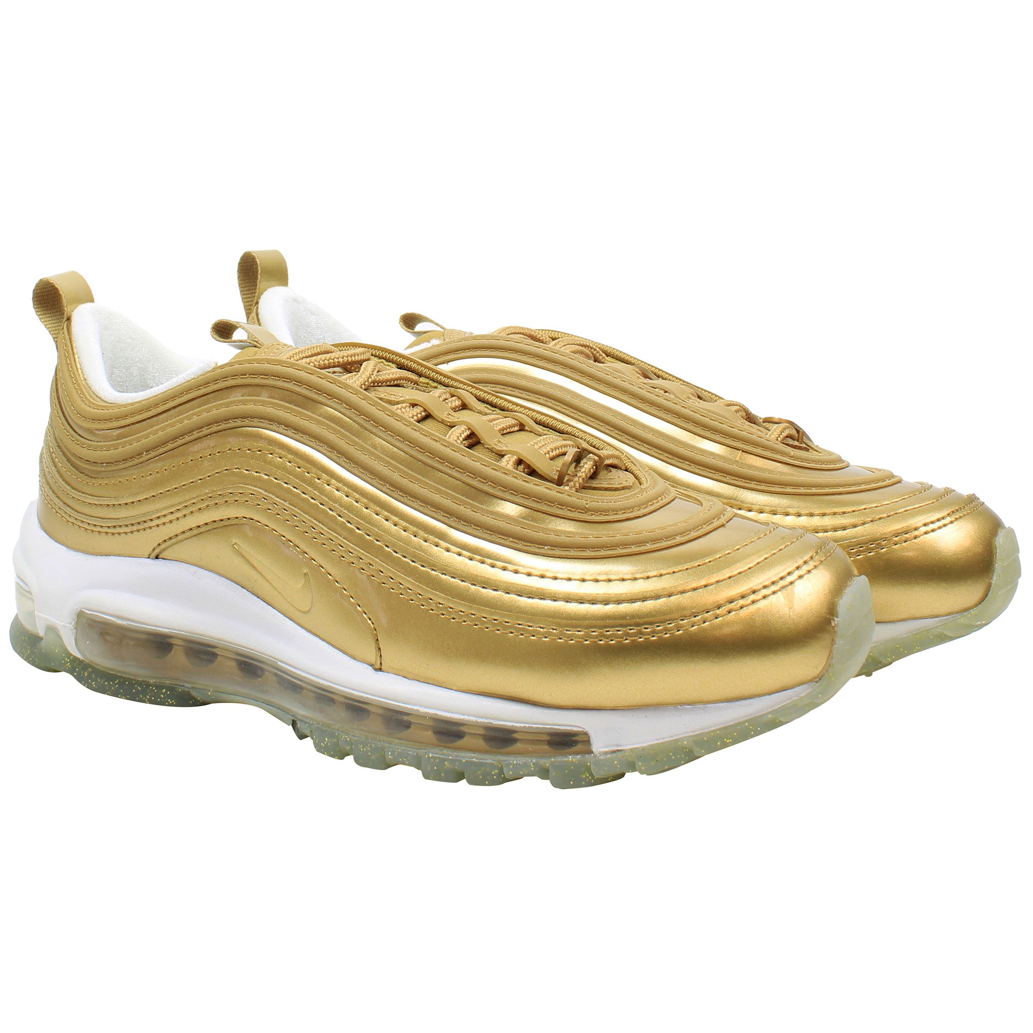 Nike Air Max 97 QS Womens Gold Trainers