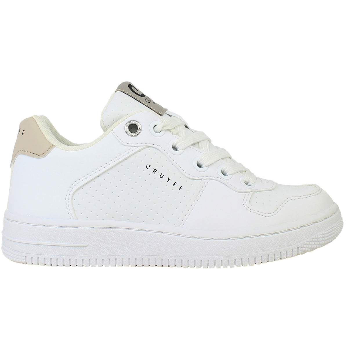 Cruyff Indoor Royal Kids White Trainers