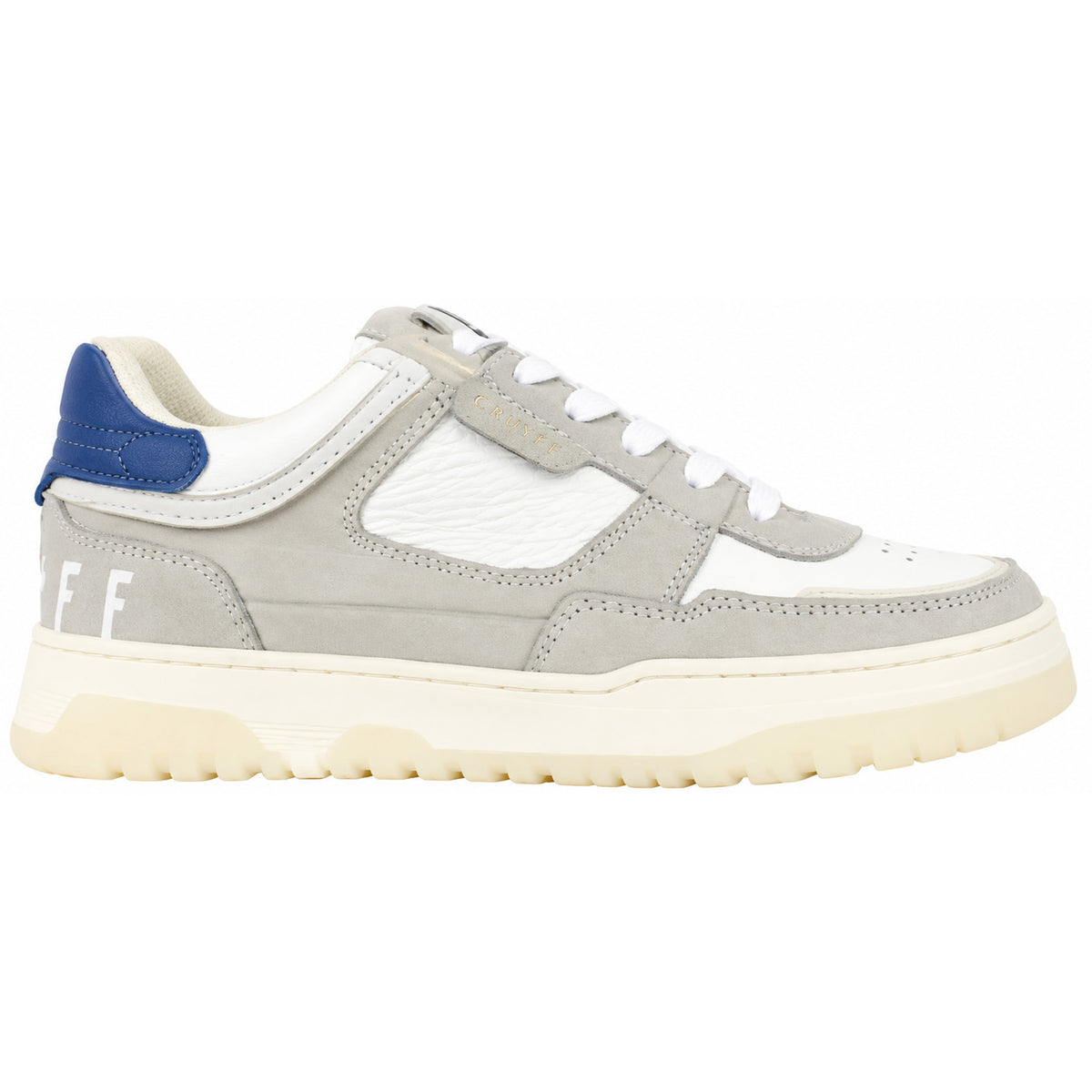 Cruyff Nemes Mid Kids Grey/White Trainers