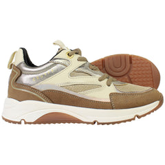 Cruyff Madina Kids Brown Trainers