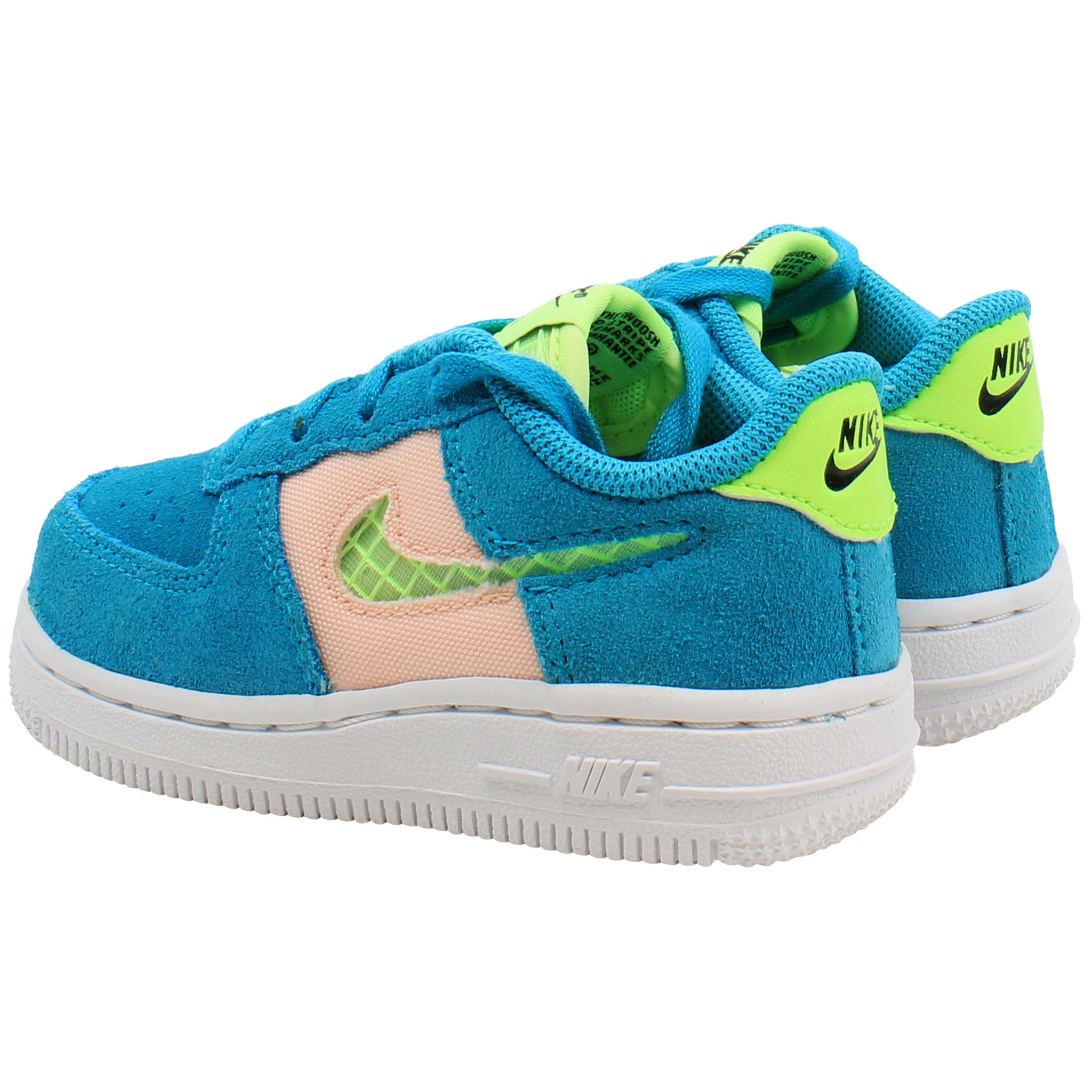 Nike Force 1 LV8 (TD) Kids Blue Trainers